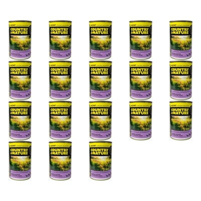 Karma dla psa COUNTRY & NATURE Bażant z gruszką i bakłażanem 18 x 400 g