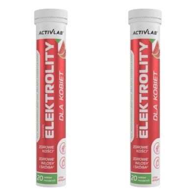 Elektrolity ACTIVLAB Dla kobiet Arbuzowy (40 tabletek)