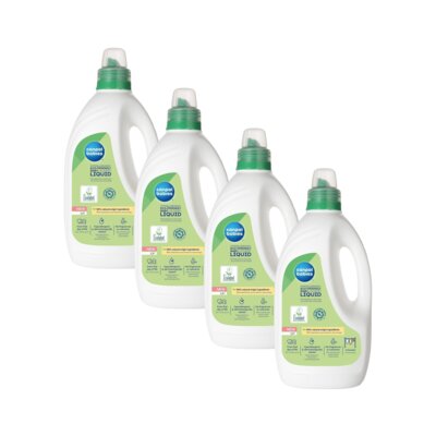 Płyn do prania CANPOL BABIES Eko 4 x 1500 ml do białych i kolorowych tkanin hipoalergiczny dla niemowląt