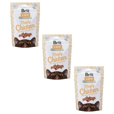 Przysmak dla kota BRIT CARE Snack Meaty Kurczak 3 x 50 g