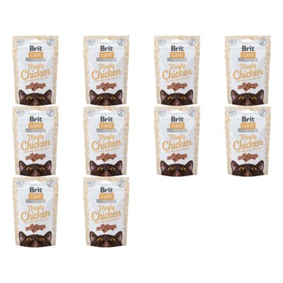 Przysmak dla kota BRIT CARE Snack Meaty Kurczak 10 x 50 g