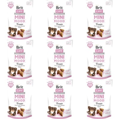 Przysmak dla psa BRIT CARE Mini Treats Mood 9 x 50 g