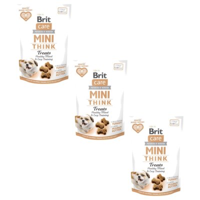 Przysmak dla psa BRIT CARE Mini Treats Think 3 x 50 g