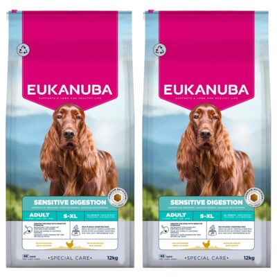 Karma dla psa EUKANUBA Special Care Sensitive Digestion Kurczak 2 x 12 kg