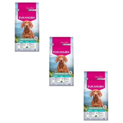 Karma dla psa EUKANUBA Special Care Adult Mono-Protein Jagnięcina 3 x 12 kg