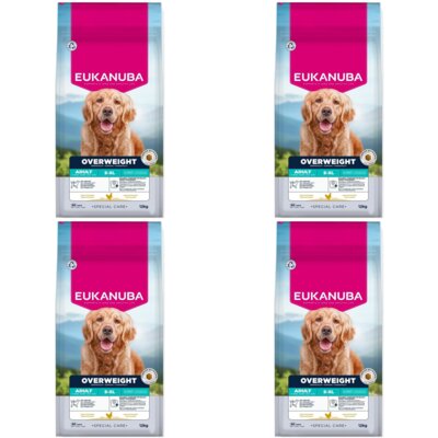 Karma dla psa EUKANUBA Special Care Adult Overweight Kurczak 4 x 12 kg