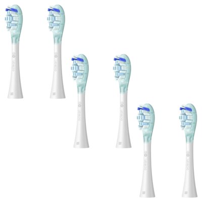 Oryginalna końcówka szczoteczki OCLEAN Ultra Gum Care Biały (6 szt.) (Delikatne dla dziąseł)