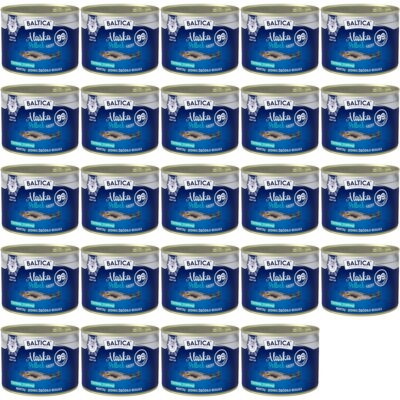 Karma dla kota BALTICA Excellent Mintaj Light 24 x 185 g