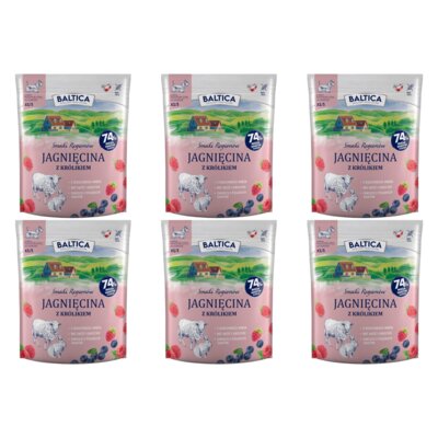 Karma dla psa BALTICA Smaki Regionów Adult Jagnięcina z królikiem XS/S 6 x 1 kg