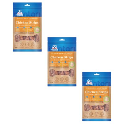 Przysmak dla psa BONTARI Paski drobiowe 3 x 100 g
