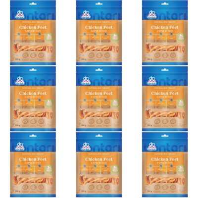 Przysmak dla psa BONTARI Łapki kurze 9 x 180 g
