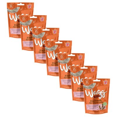 Przysmak dla psa WAGG Kiełbaski grillowe 7 x 125 g