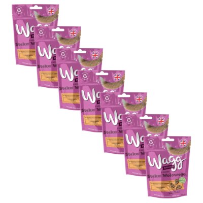 Przysmak dla psa WAGG Stek wołowy 7 x 125 g