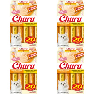 Przysmak dla kota INABA Ciao Churu Kurczak 80 x 14 g