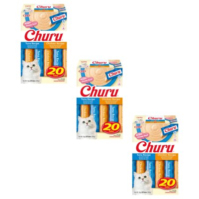 Przysmak dla kota INABA Ciao Churu Tuńczyk i kurczak 60 x 14 g