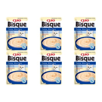 Przysmak dla kota INABA Ciao Bisque Tuńczyk 6 x 40 g