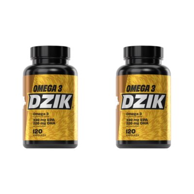 Kwasy Omega 3 DZIK (2 x 120 kapsułek)