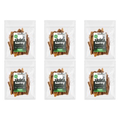 Przysmak dla psa UNISZKI Skóra sarny 6 x 100 g