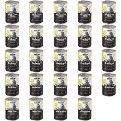 Karma dla psa UNISZKI UNIsmak Drobiowy z marchewką 24 x 400 g