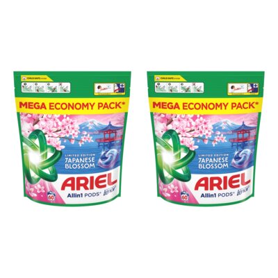 Kapsułki do prania ARIEL All in 1 Pods Color + Touch Japanese Blossom 120 szt. do tkanin kolorowych