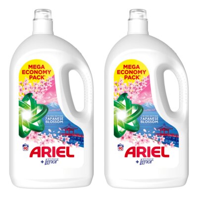 Płyn do prania ARIEL Japanese Blossom 2 x 4050 ml Uniwersalny