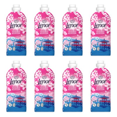 Płyn do płukania LENOR Japanese Blossom 8 x 1239 ml