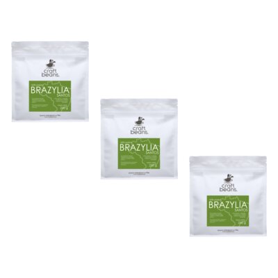 Kawa ziarnista CRAFT BEANS Brazylia Santos 3 x 250 g