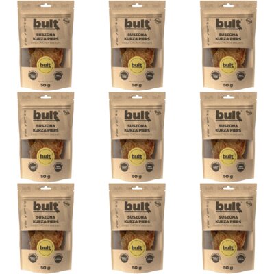 Przysmak dla psa BULT Suszona kurza pierś 9 x 50 g