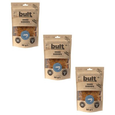 Przysmak dla psa BULT Suszone krewetki 3 x 50 g