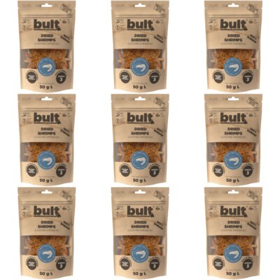 Przysmak dla psa BULT Suszone krewetki 9 x 50 g