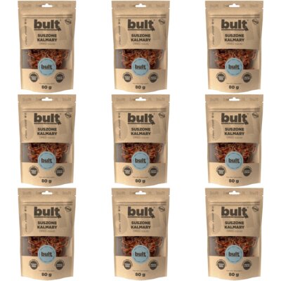 Przysmak dla psa BULT Suszone kalmary 9 x 80 g