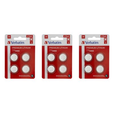 Bateria CR2032 VERBATIM (12 szt.)