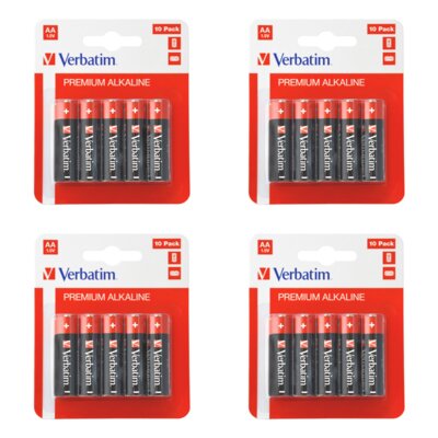 Baterie AA LR6 VERBATIM (40 szt.)