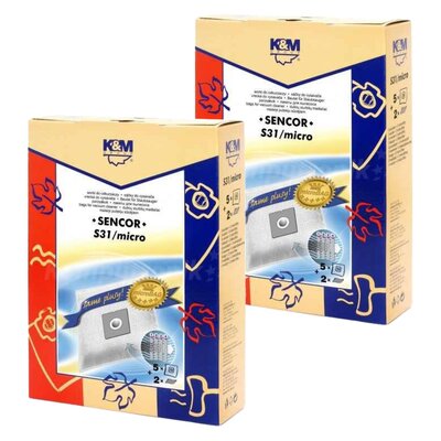 Worek do odkurzacza K&M S31 Micro (10 sztuk)