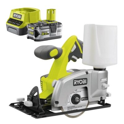Pilarka tarczowa RYOBI LTS180M + Akumulator RYOBI RC18120-150 5Ah 18V + Ładowarka