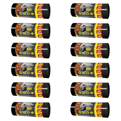 Worki na śmieci JAN NIEZBĘDNY 240L (96 sztuk) Czarny