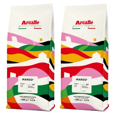 Kawa ziarnista ARCAFFE Margo 2 x 1 kg