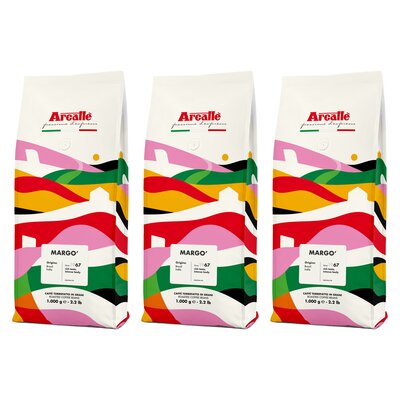 Kawa ziarnista ARCAFFE Margo 3 x 1 kg