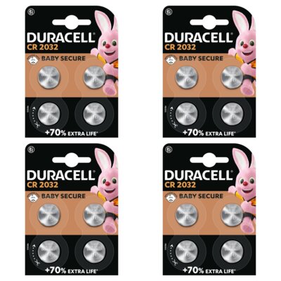 Baterie CR2032 DURACELL (16 szt.)