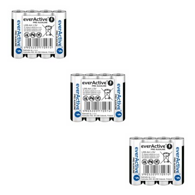 Baterie AA LR6 EVERACTIVE LR6PRO4T (12 szt.)