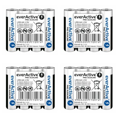Baterie AA LR6 EVERACTIVE LR6PRO4T (16 szt.)