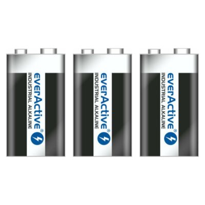 Bateria 6LR61 EVERACTIVE (3 szt.)
