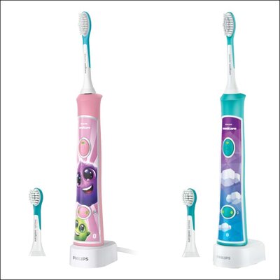 Szczoteczka soniczna PHILIPS Sonicare For Kids HX6352/42 + Szczoteczka soniczna PHILIPS Sonicare For Kids HX6322/04