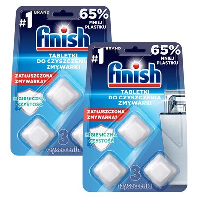 Tabletki do czyszczenia zmywarki FINISH Regular - 6 szt.