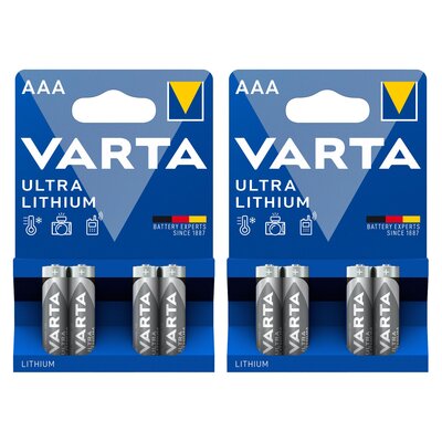 Baterie AAA LR3 VARTA Ultra Lithium (8 szt.)