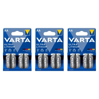 Baterie AA LR6 VARTA Ultra Lithium (12 szt.)