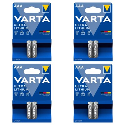 Baterie AAA LR3 VARTA Ultra Lithium (8 szt.)