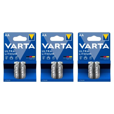 Baterie AA LR6 VARTA Ultra Lithium (6 szt.)