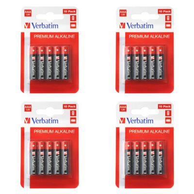 Baterie AAA LR03 VERBATIM Premium Alkaline (40 szt.)