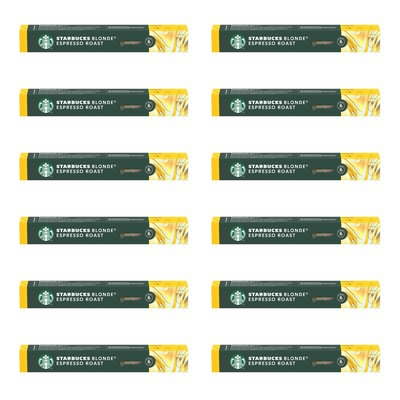 Kapsułki STARBUCKS Nespresso Blonde Espresso (120 szt.)